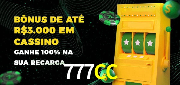 777CC melhor bônus de depósito